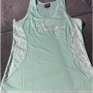 Harley Davidson tank and zip up jacket set